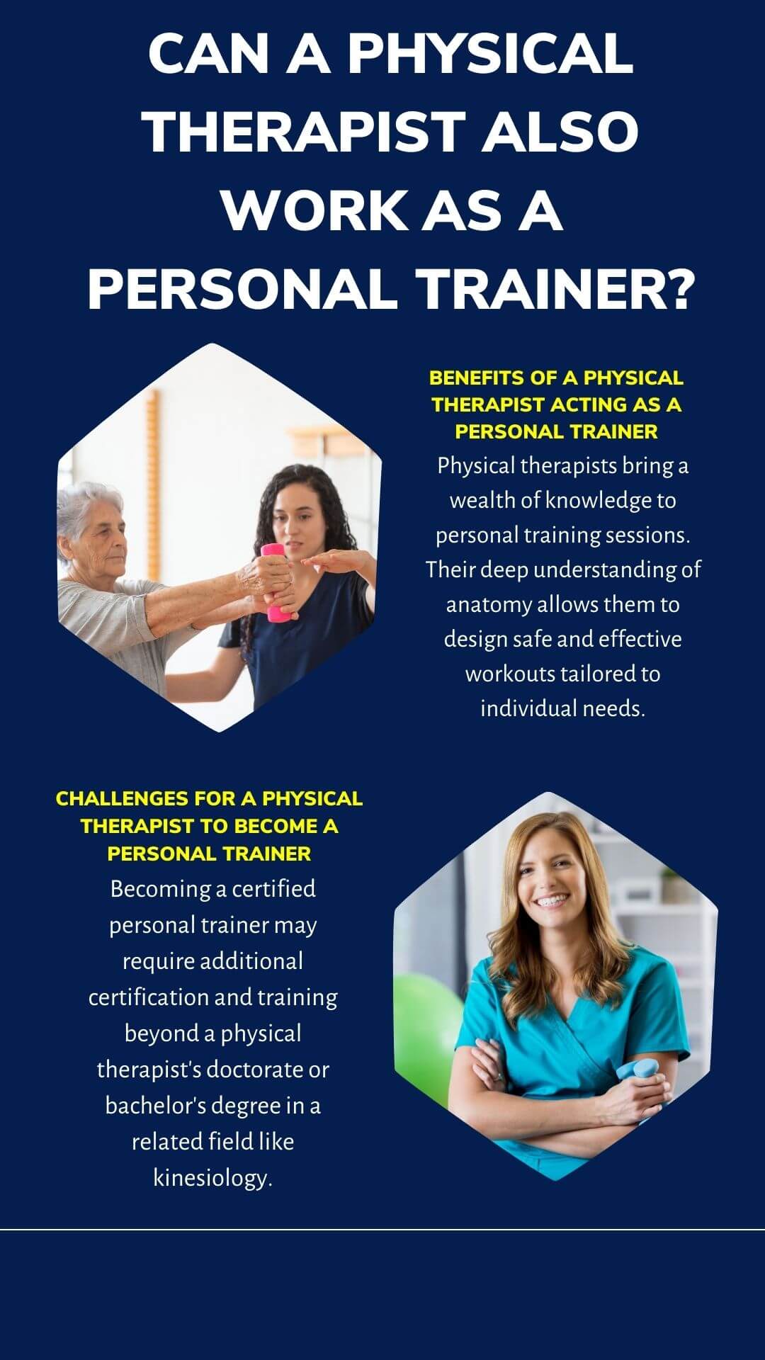 Can A Physical Therapist Also Work As A Personal Trainer